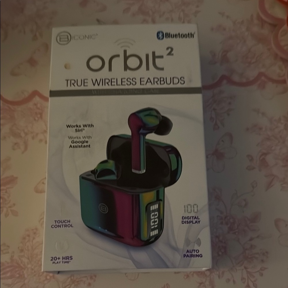 Orbit 2 True Wireless Earbuds in black